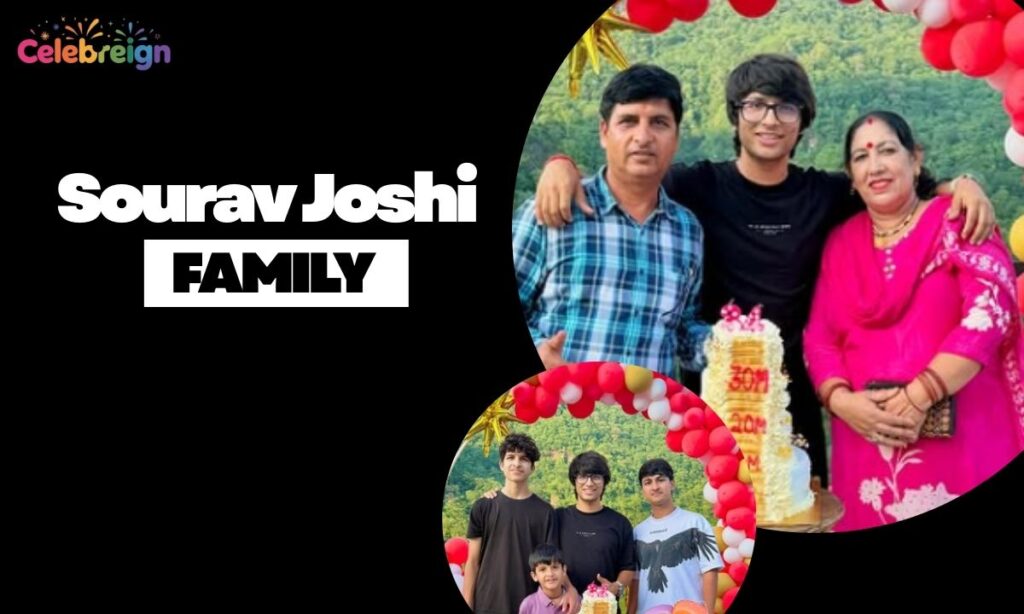 Sourav Joshi Family