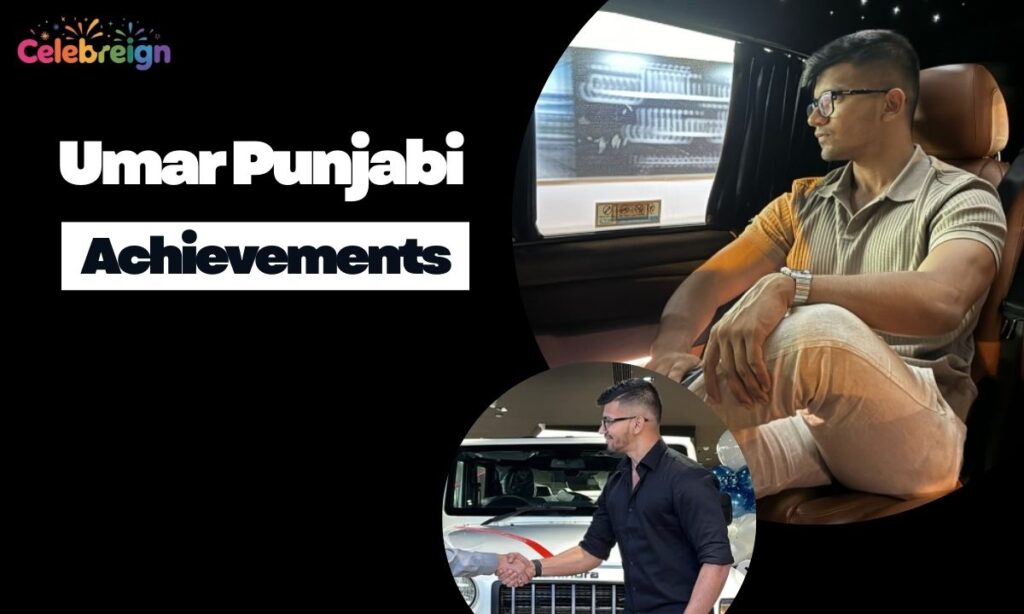 Umar Punjabi Achievements and Recognition