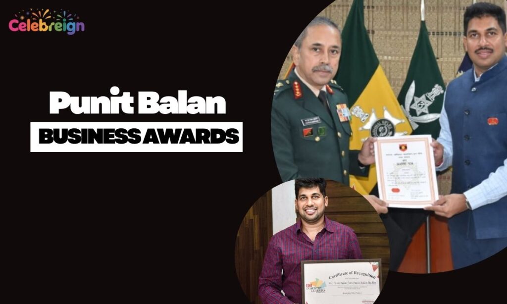 Punit Balan Business Awards and Recognition