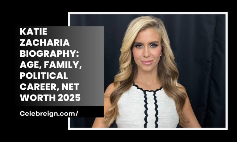 Katie Zacharia Biography: Age, Family, Political Career, Net Worth 2025
